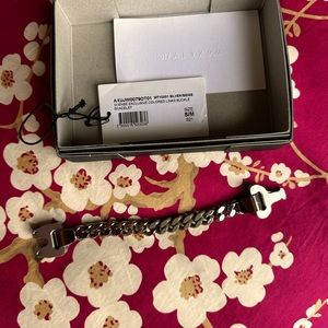 Alyx x Ssense Exclusive Colored Links Buckle Bracelet Beige